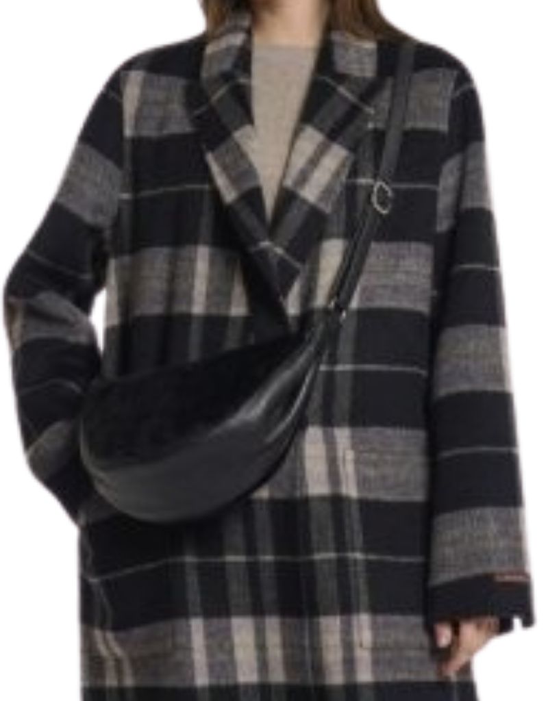 Dalina Round Mini Crossbody Bag Black