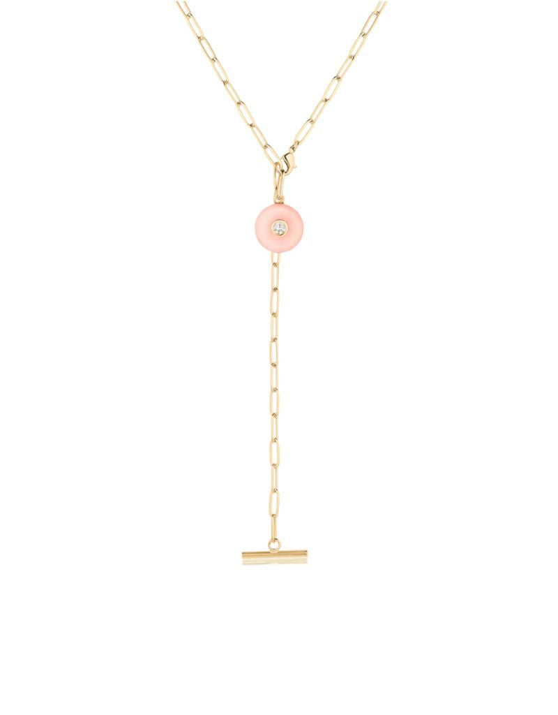 Bon Bon Pink Jade Charm