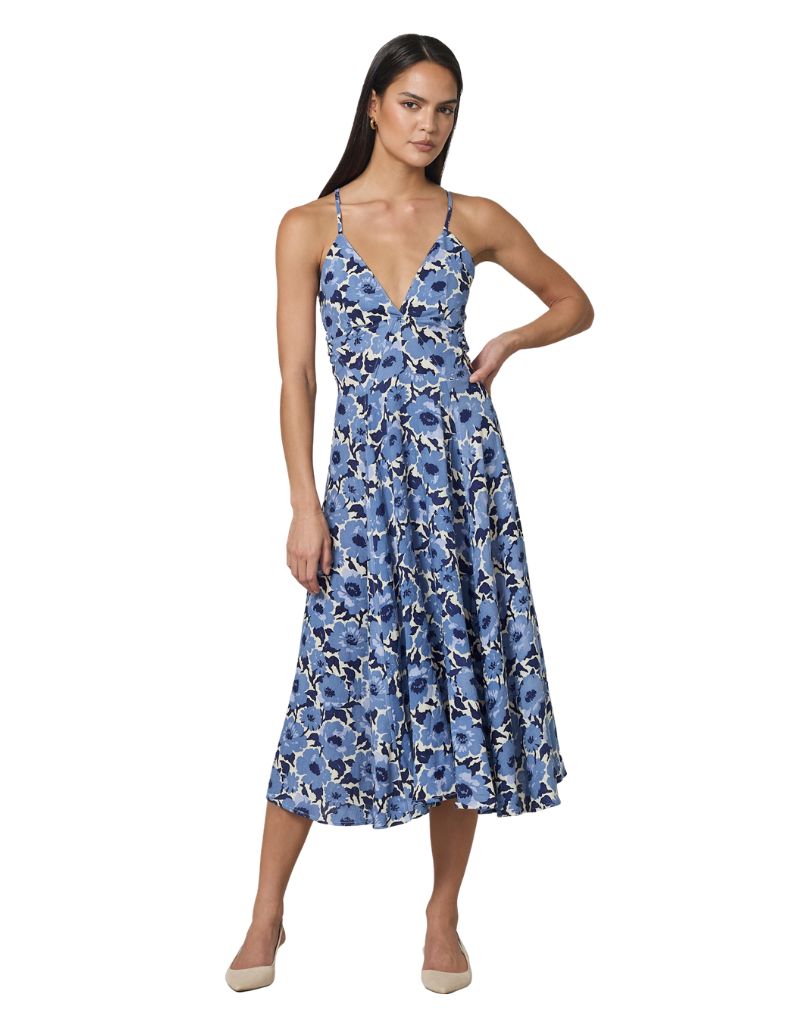Tamika Dress Bluebell
