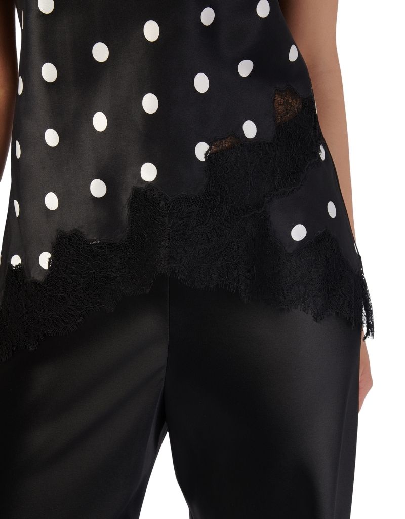 Odessa Strapless Camisole Polka-Dot