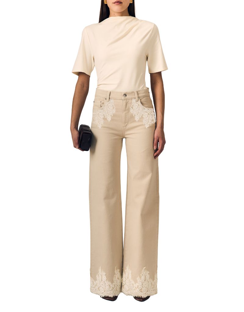 High Rise Lace Column Desert Sands H26