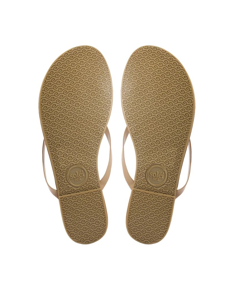 Valentina Flower Sandal Tan and Black