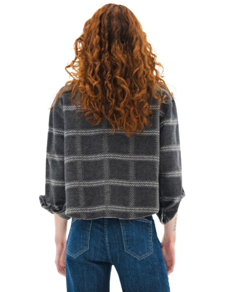 Crosby Flannel Charcoal Plaid