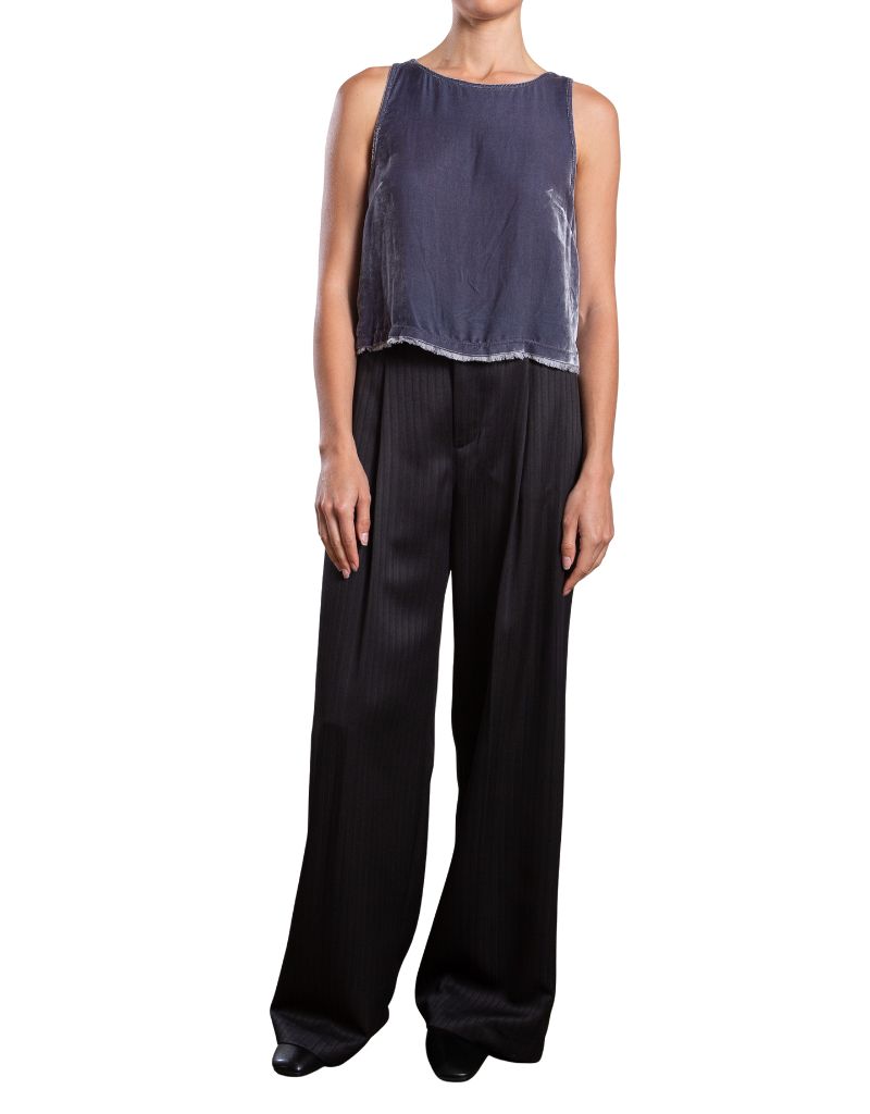 Spencer Pant in Capone Tonal Stripe Black