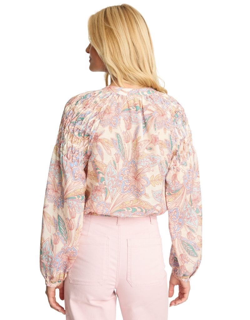 Dolly Top in Paisley Floral