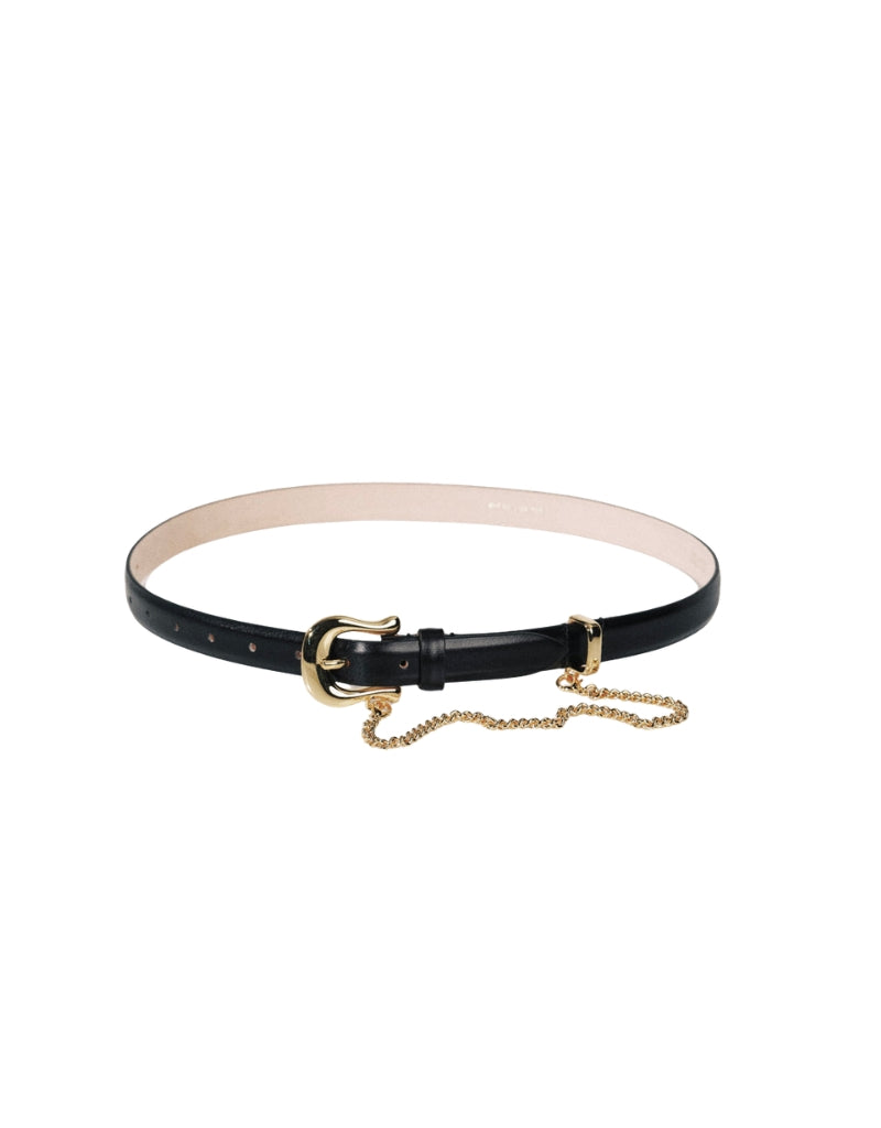 The Luzia Gold Belt Black Gold