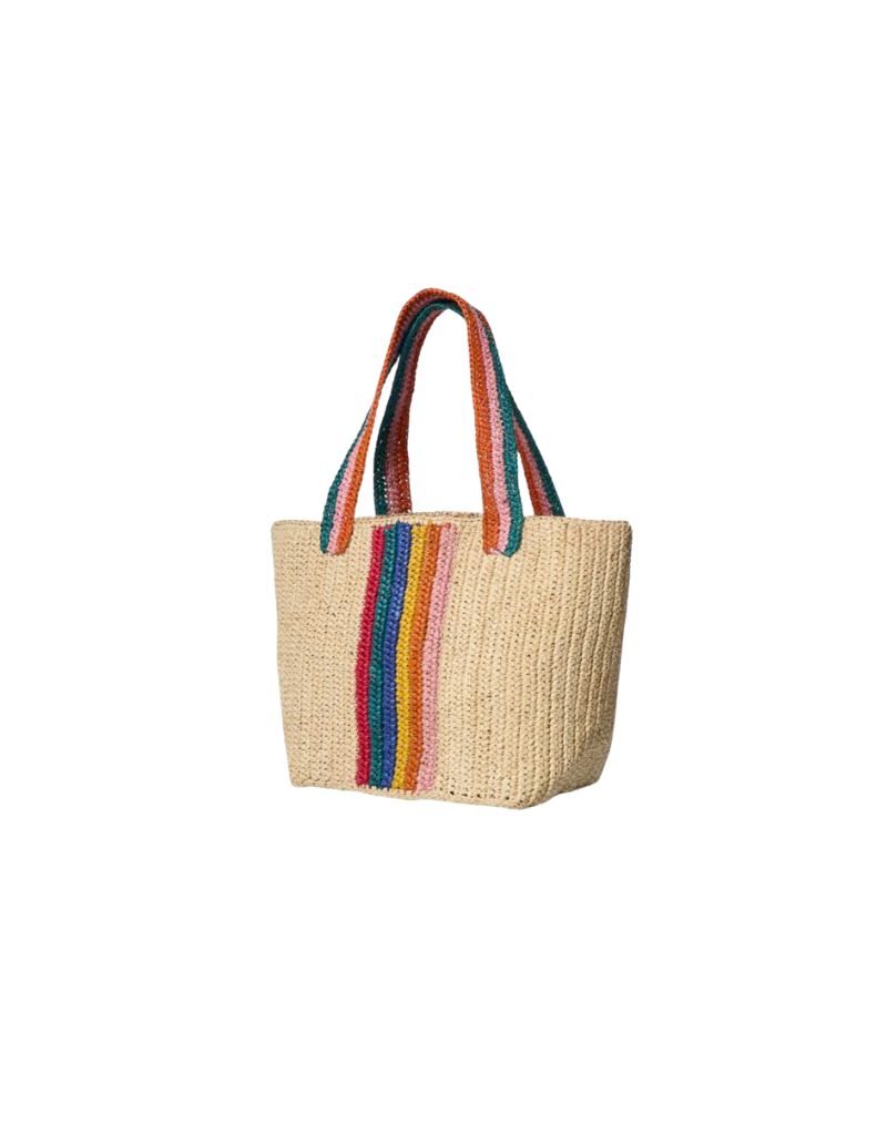 Raffia Bag La Piccola Rainbow
