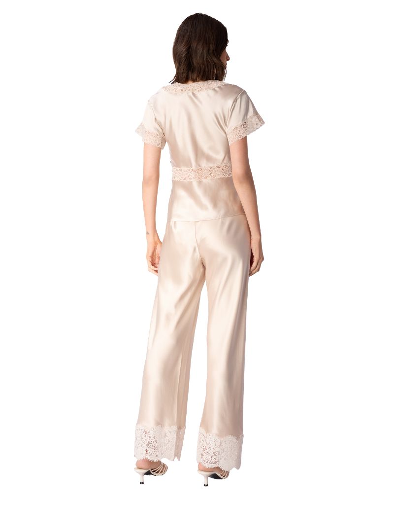 Bristol Lace Pant Oat