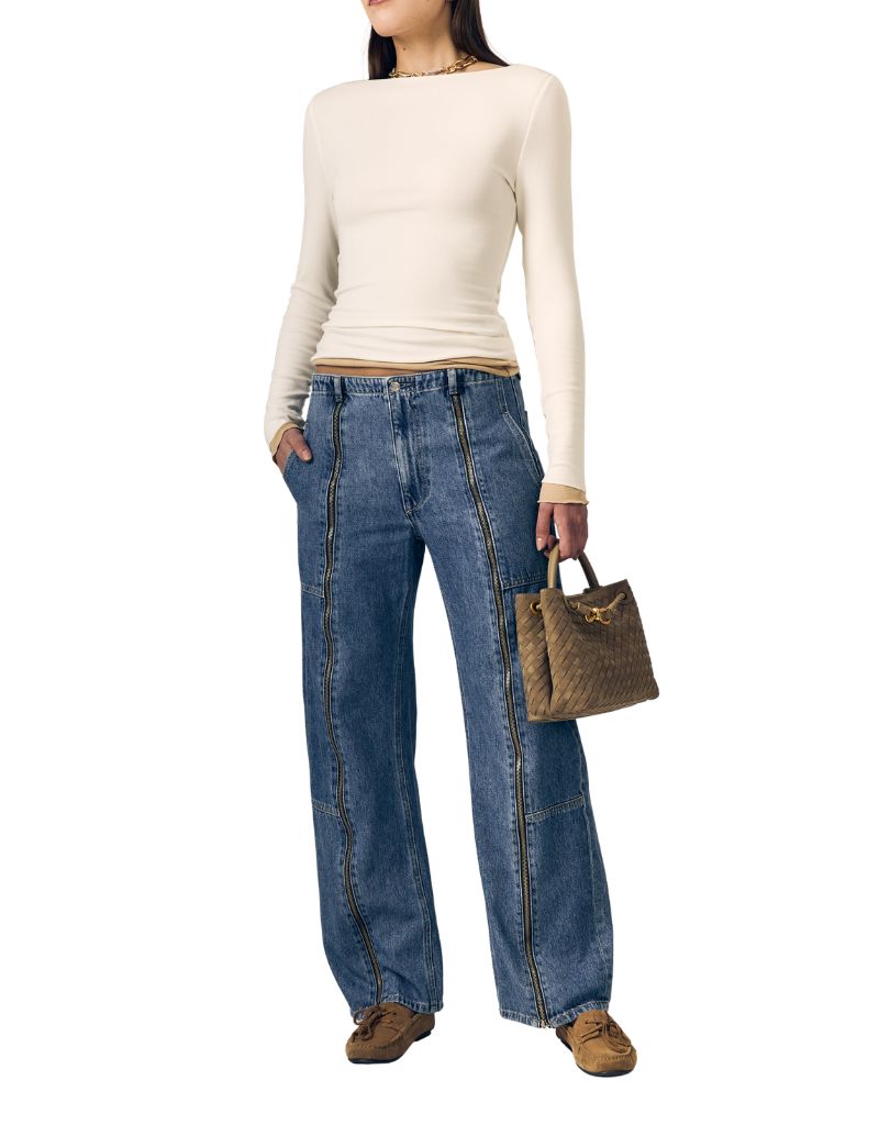 Jamie Cargo Mid Rise Blue Springs