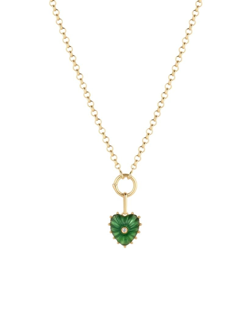 Isabel Green Jade Charm
