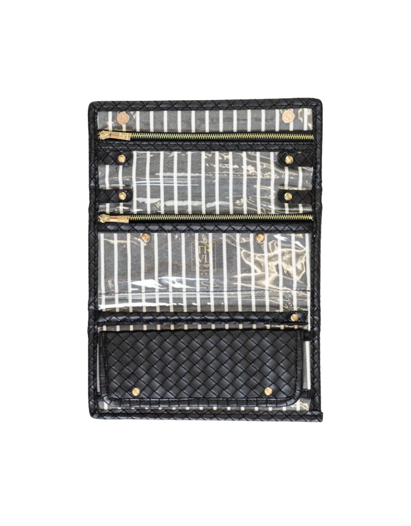 Luxe Hanging Toiletry Case Woven - Thumbnail 2