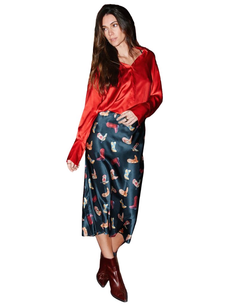 Siena Slip Skirt Boots