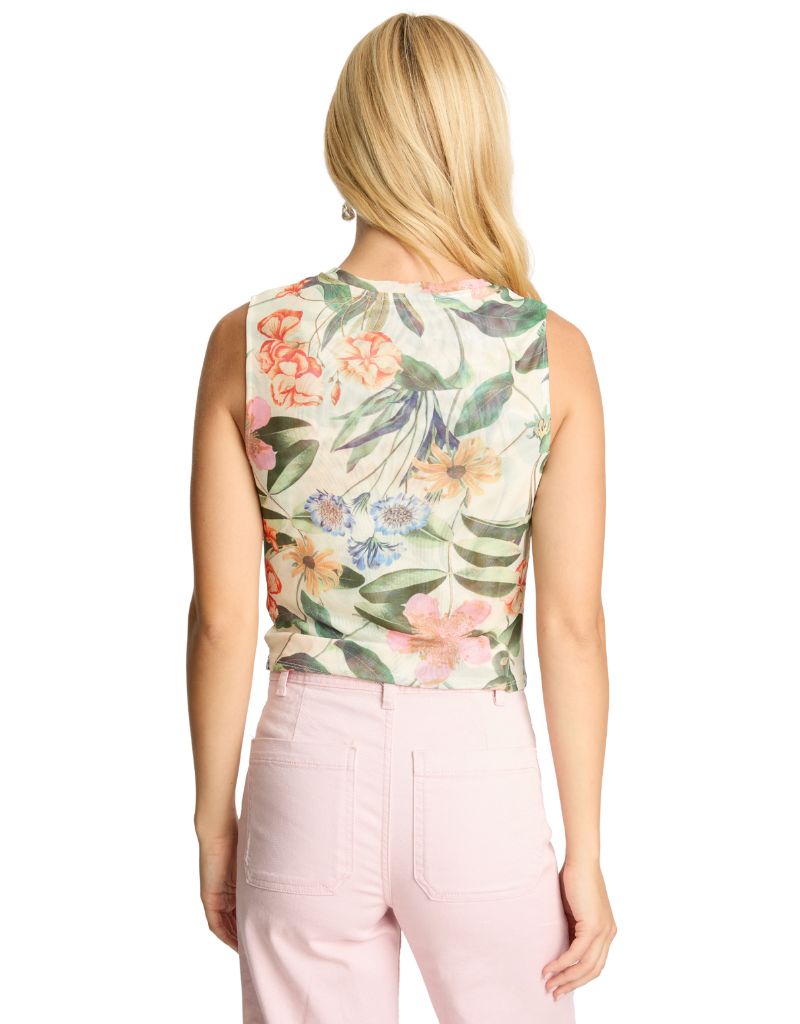 Devi Top in Buttercream Floral