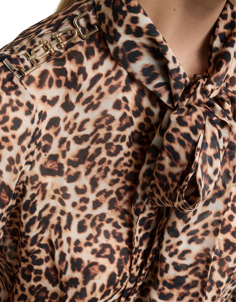 Veralli Leo Blouse Leopardess