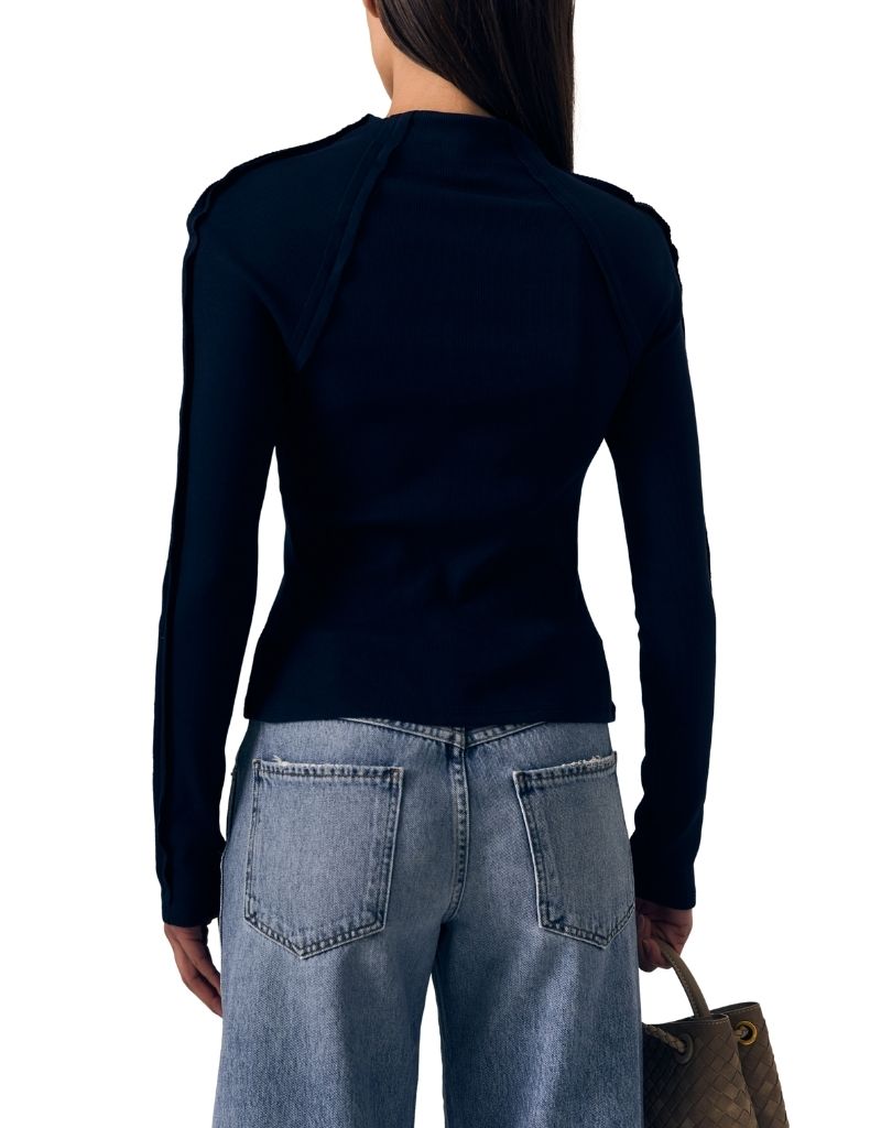 Freya Long Sleeve Navy F26
