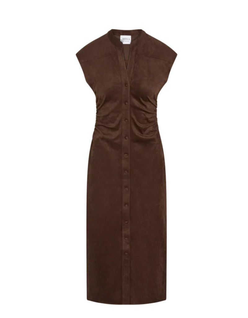 Maud Dress Faux Suede F26