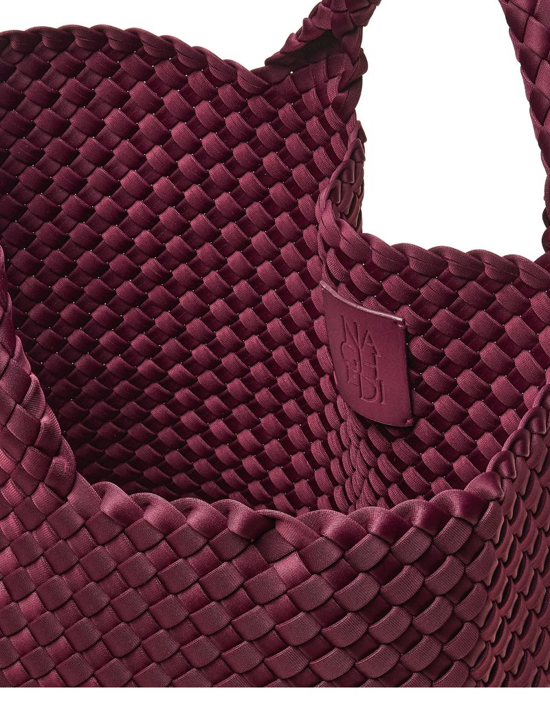 Naghedi | St Barths Medium Tote Bordeaux | I Am More Scarsdale