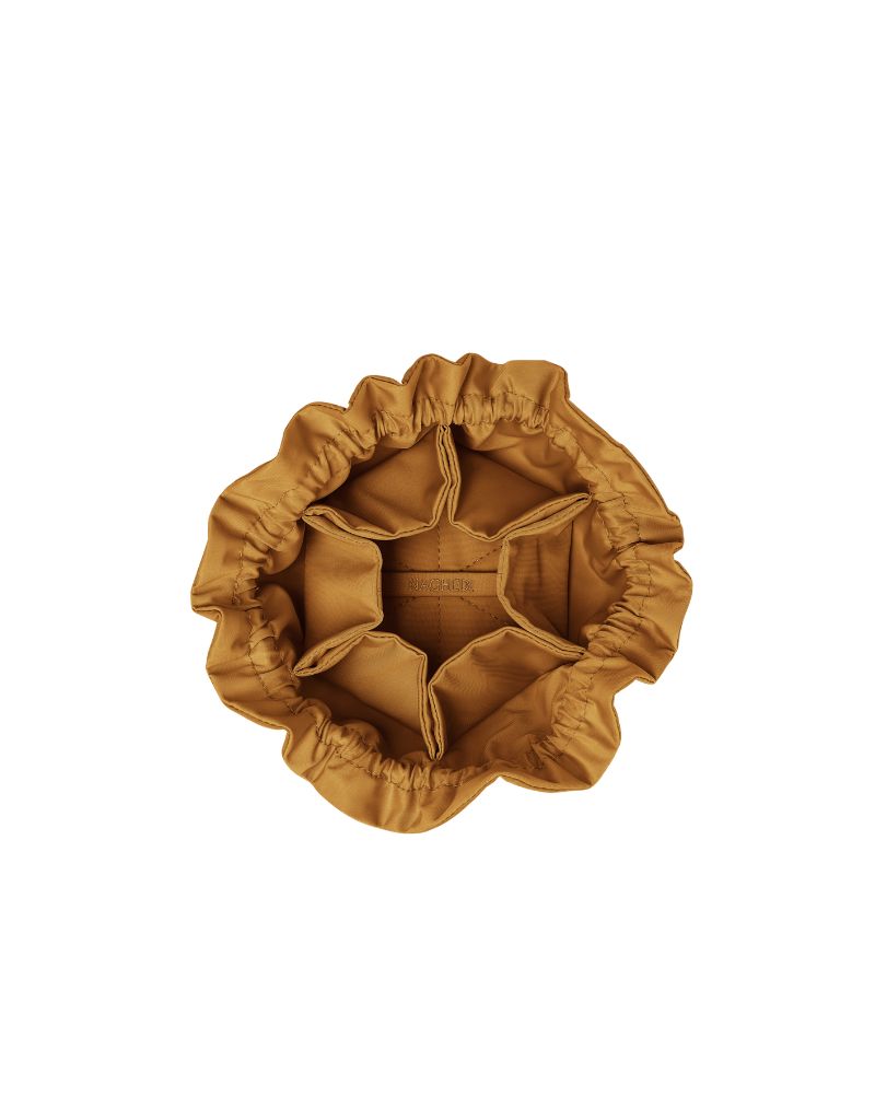 Lotus Petit Jewelry Pouch Tumeric