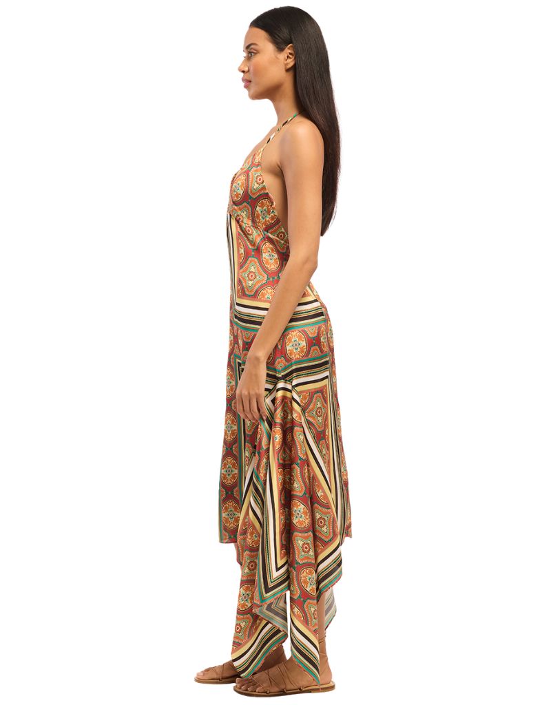 Sheila Dress Majorelle Scarf