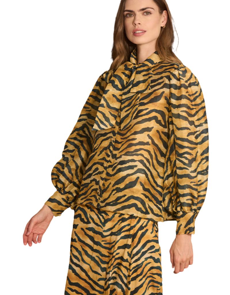 Tess Blouse Tiger