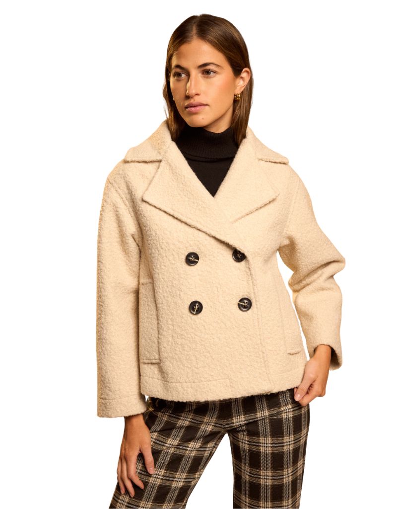 Ester Coat Off White F26