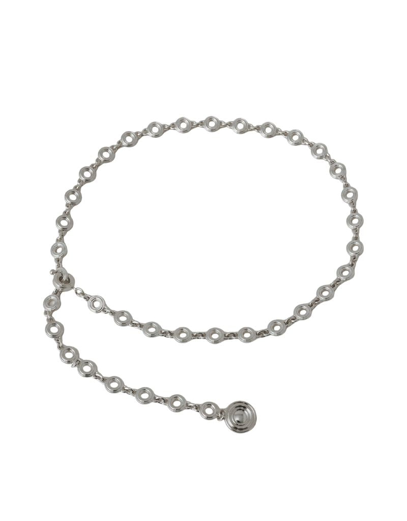 Elysees SIlver Chain Belt