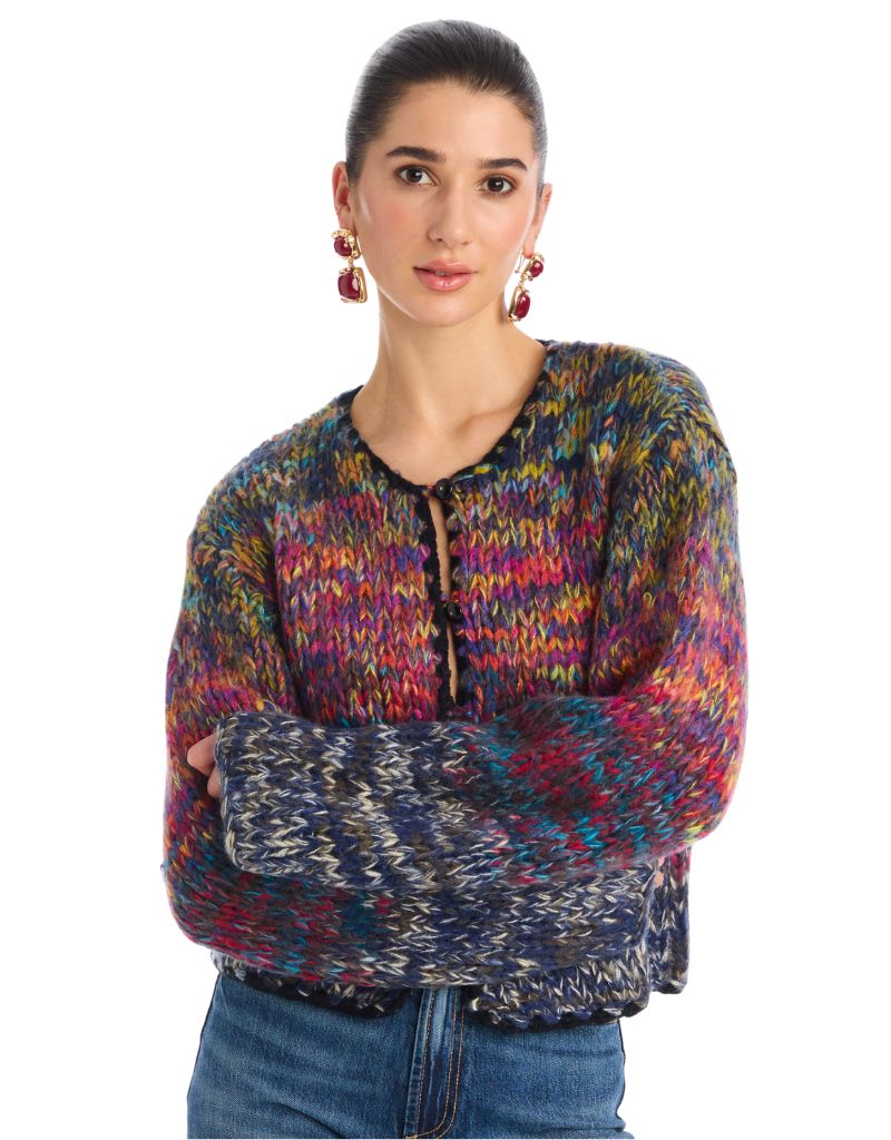 Dora Cardigan Rainbow