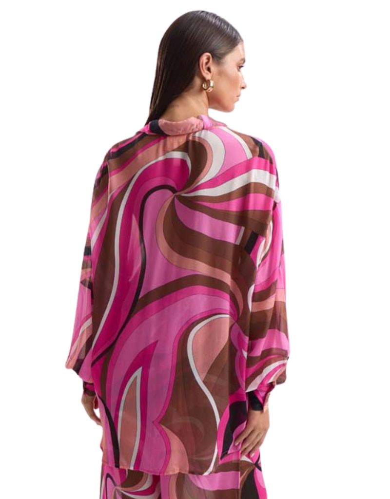 Solace Button Up Shirt Dolce Pink