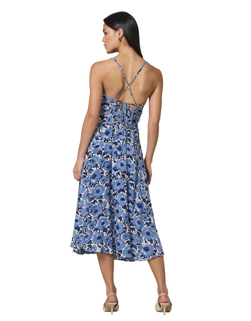 Tamika Dress Bluebell