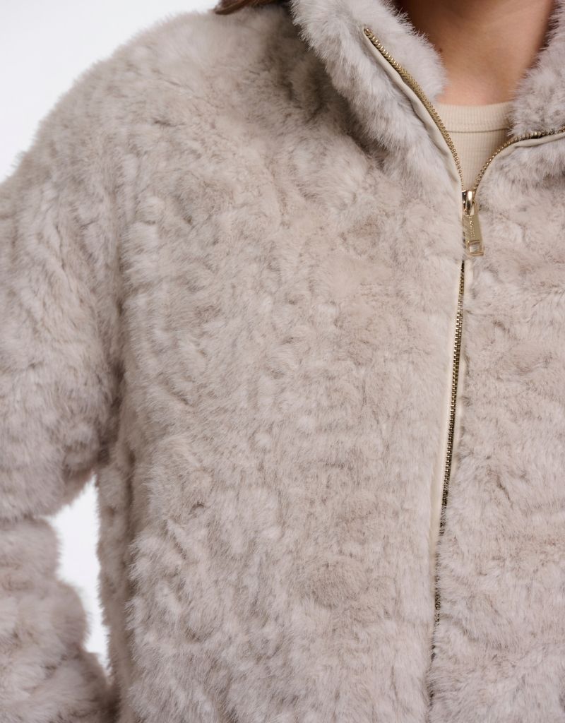 Quirijn Short Jacket Button Closure Birch F26