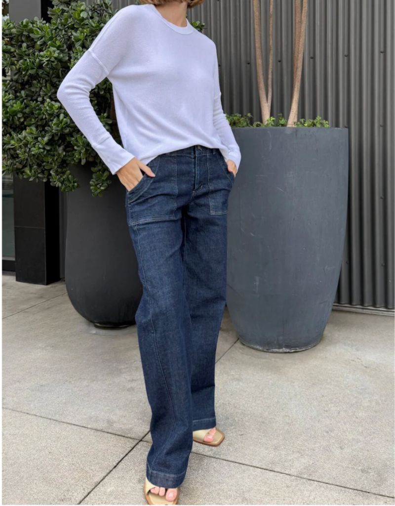 Max Pant In Stretch Denim Dark Wash F26
