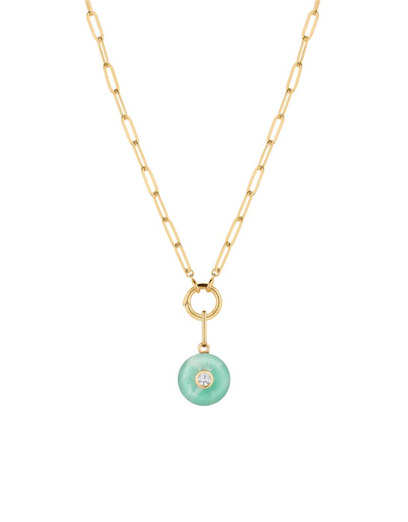 Bon Bon Chrysoprase Charm