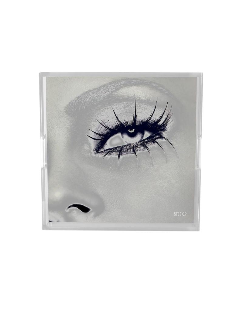 Midnight Eye Acrylic Square 12" Tray