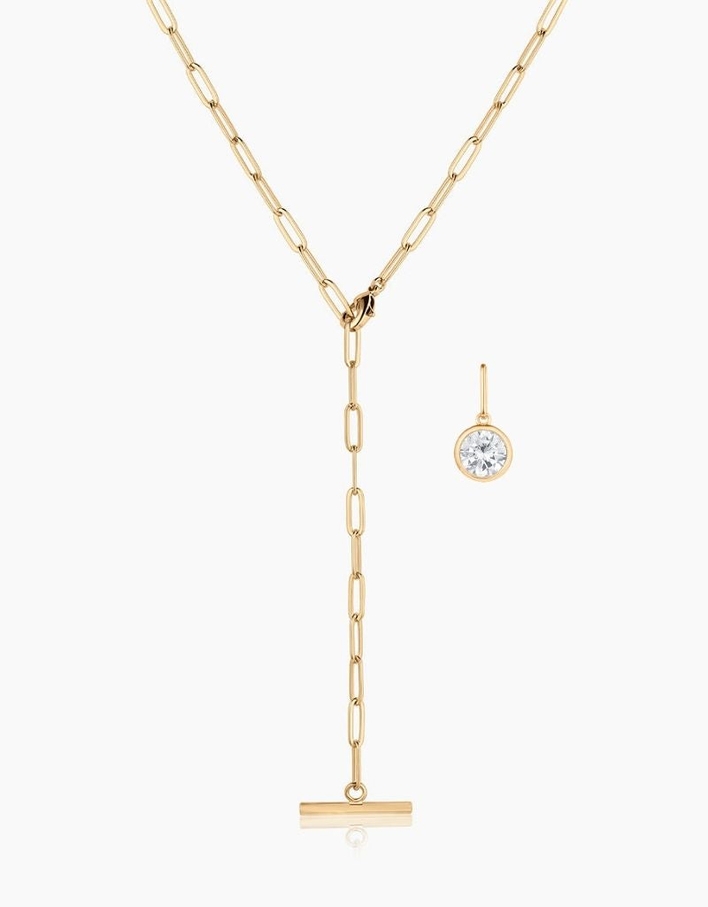 Dottie Lariat Necklace