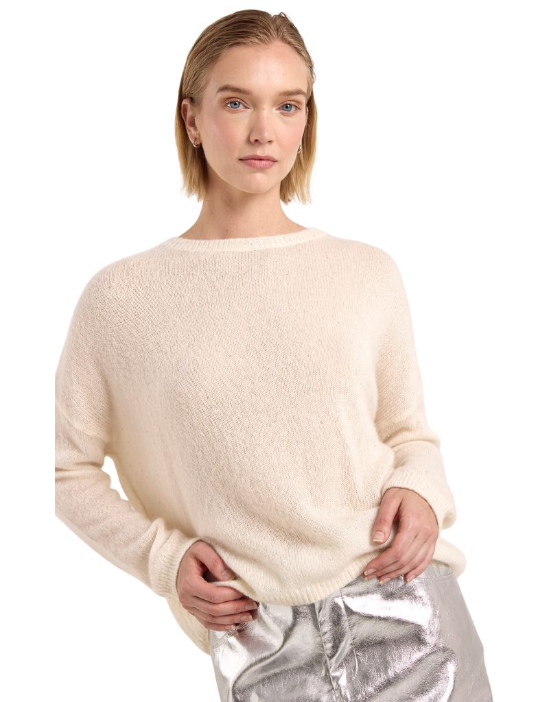 Estelle Sparkle Crew Ivory