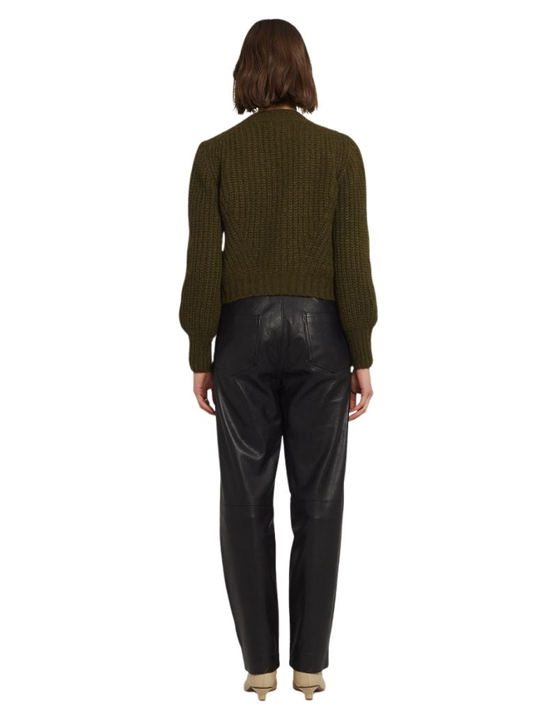 Sara Cardi Dark Olive
