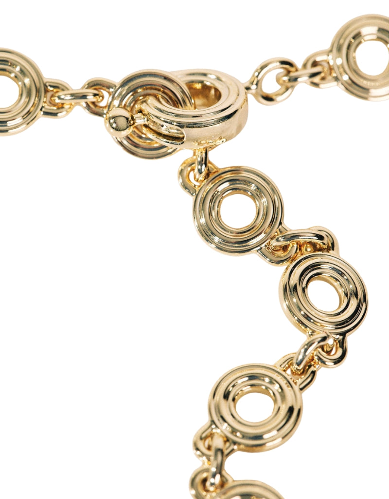 Elysees Gold Chain Belt