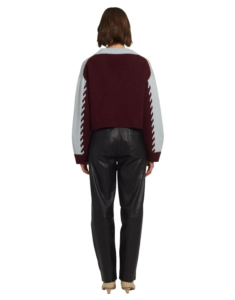 Lora Sweater Powder Blue Merlot