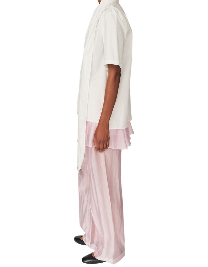 Cyprus Scarf Shirt White