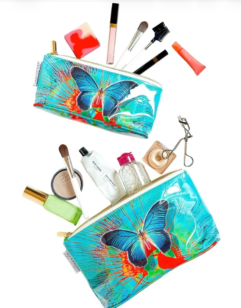Vibrant Flight Medium Makeup Bag Travel Case