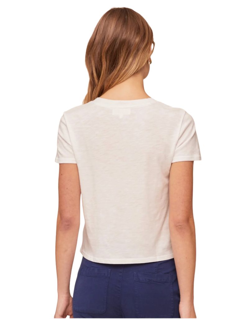 V-Neck Tee White