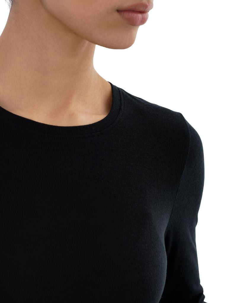 Medora Long Sleeve Top Black