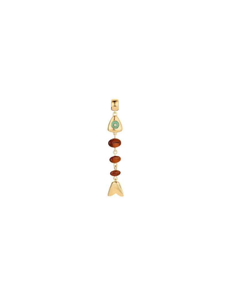 La Pez Coconut Fish Bail Charm