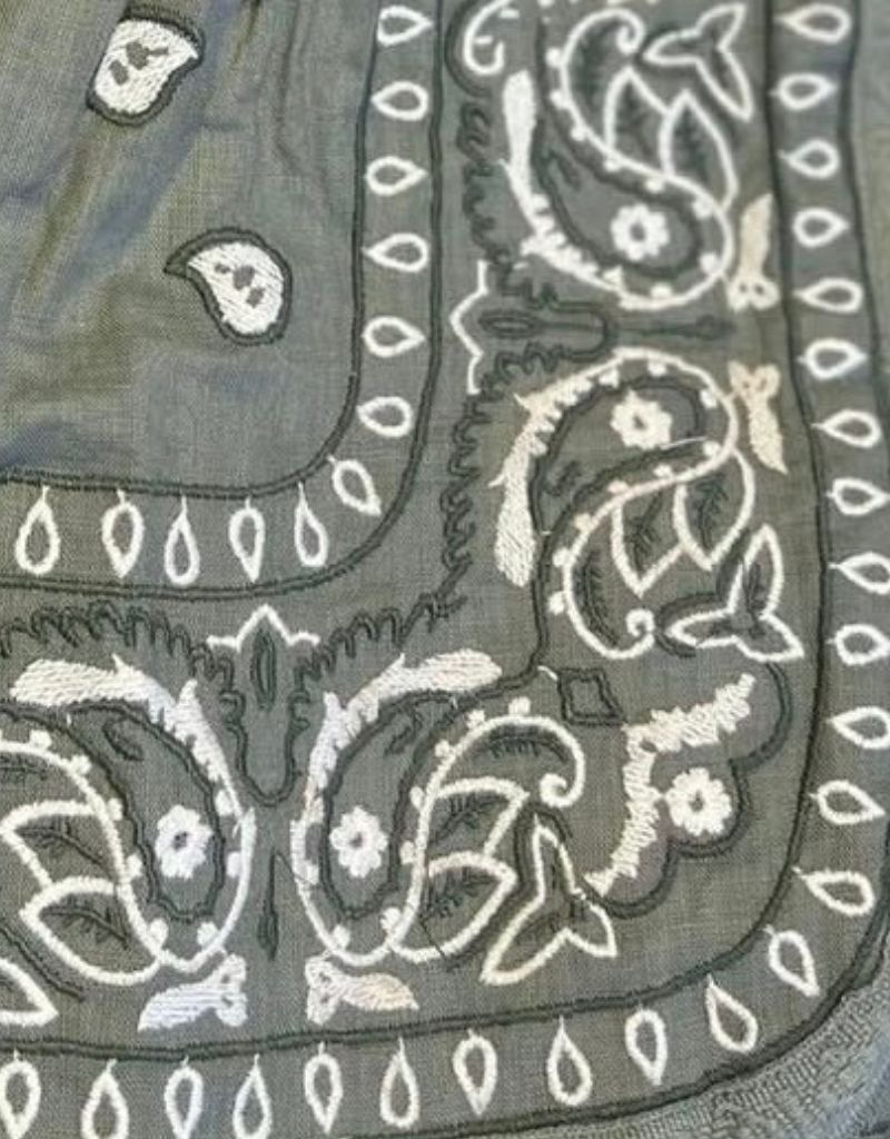 Bandana Shorts Khaki Su26